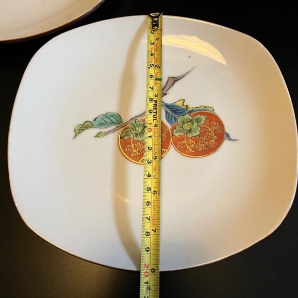Beautiful Japanese Medium Salad Plates Set of 2 - Picture 2 of 6